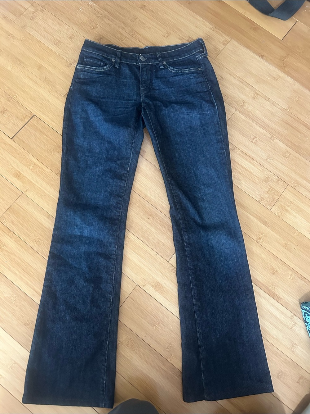 Citizens Of Humanity Dark Blue Flare Jeans